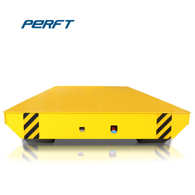 Bdg-25t Electric Steel Box Structure Rail Flat Vehicle Trolley